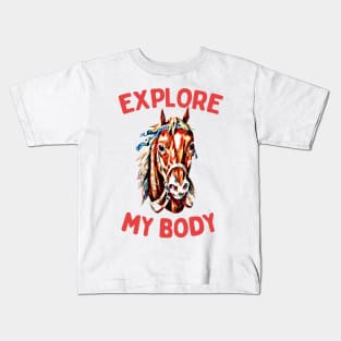 EXPLORE MY BODY Kids T-Shirt